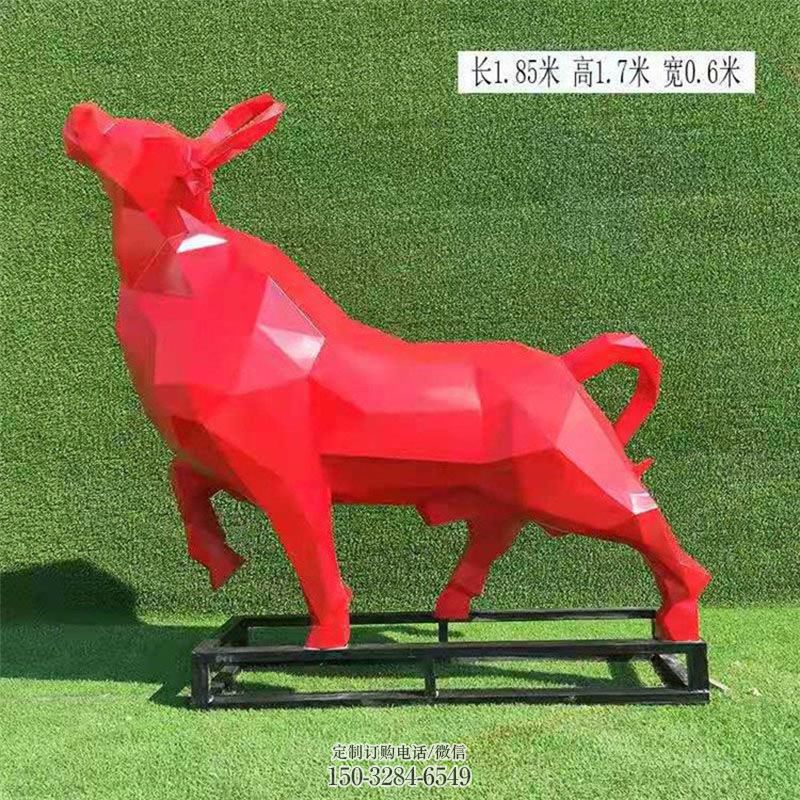 酒店不锈钢牛雕塑 动物雕塑装饰精品 景观户外雕塑点击 酒店不锈钢牛雕塑 动物雕塑装饰精品 景观户外雕塑点击